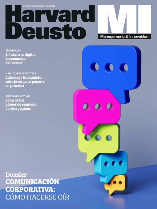 Cover image for Harvard Deusto Management & Innovations